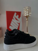 Nike Air Force 1 Nobuck Preto